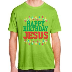 Happy Birthday Jesus Christian Christmas Cute Gift Adult ChromaSoft Performance T-Shirt