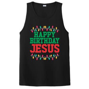 Happy Birthday Jesus Christian Christmas Cute Gift PosiCharge Competitor Tank