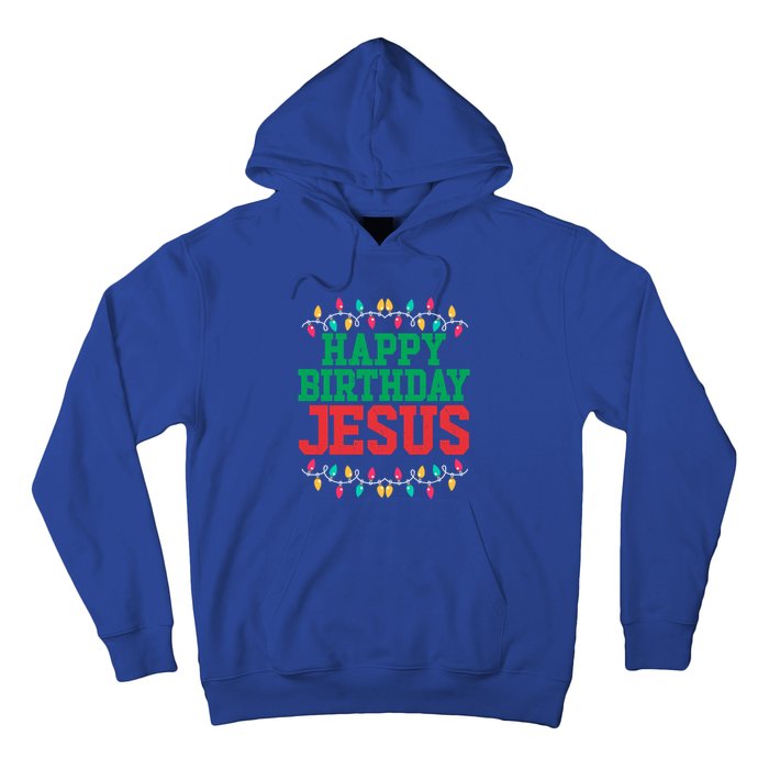 Happy Birthday Jesus Christian Christmas Cute Gift Hoodie