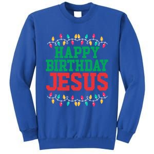 Happy Birthday Jesus Christian Christmas Cute Gift Sweatshirt