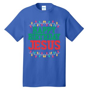 Happy Birthday Jesus Christian Christmas Cute Gift Tall T-Shirt