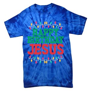 Happy Birthday Jesus Christian Christmas Cute Gift Tie-Dye T-Shirt