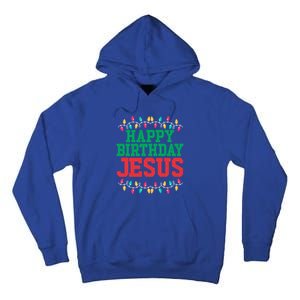 Happy Birthday Jesus Christian Christmas Cute Gift Tall Hoodie