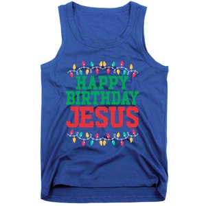 Happy Birthday Jesus Christian Christmas Cute Gift Tank Top