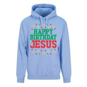 Happy Birthday Jesus Christian Christmas Cute Gift Unisex Surf Hoodie