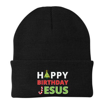 Happy Birthday Jesus Funny Christian Christmas Beanie