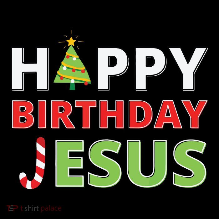 Happy Birthday Jesus Funny Christian Christmas Premium T-Shirt