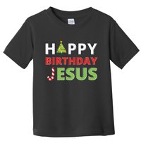 Happy Birthday Jesus Funny Christian Christmas Toddler T-Shirt