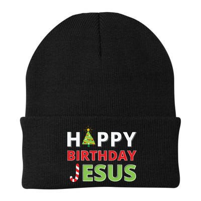 Happy Birthday Jesus Funny Christian Christmas Beanie