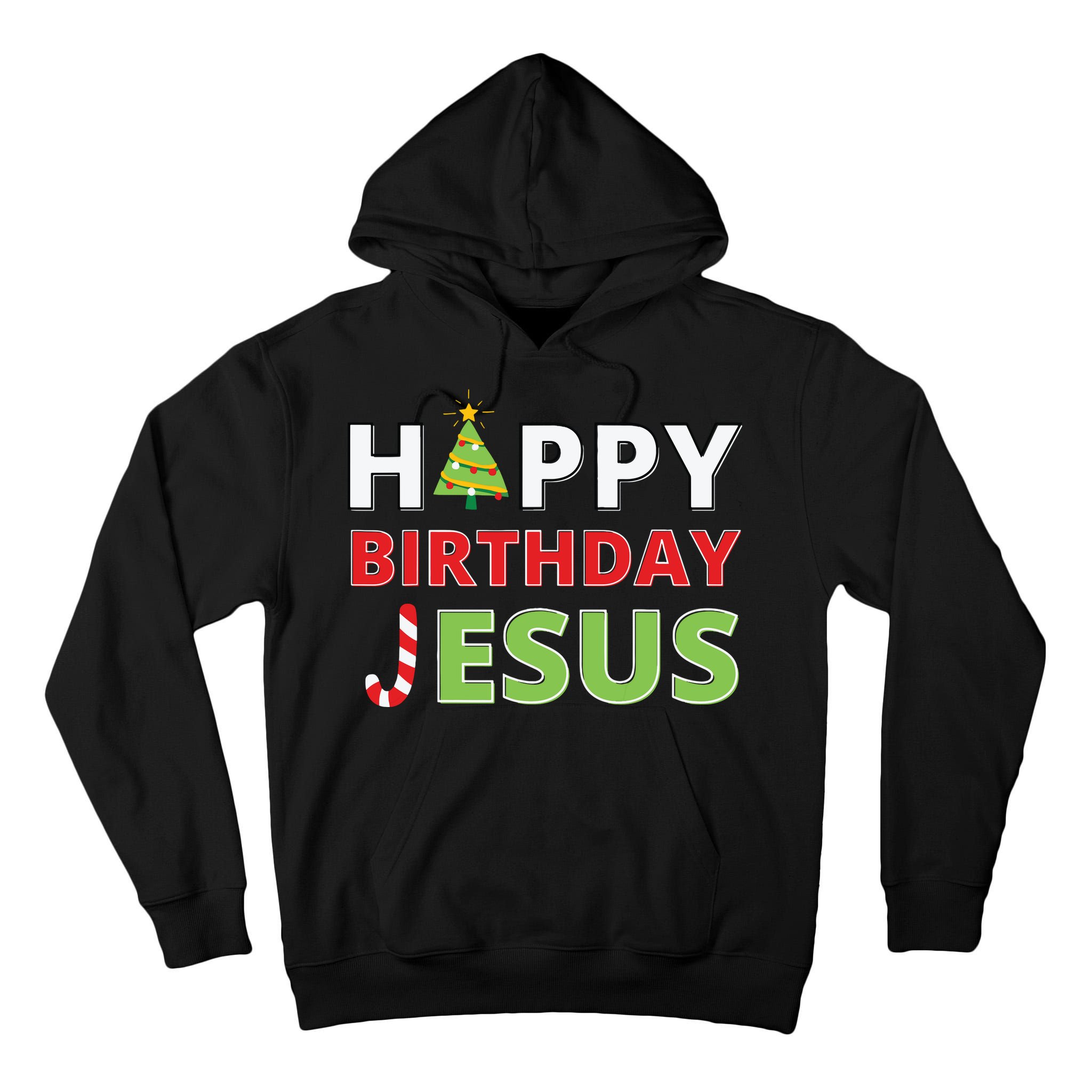Happy Birthday Jesus Funny Christian Christmas Tall Hoodie