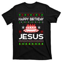 Happy Birthday Jesus Ugly Christmas T-Shirt