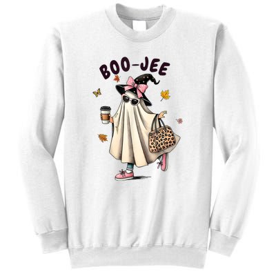 Halloween Boo Jee Ghost Spooky Season Funny Boojee Ghost Gift Sweatshirt