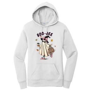 Halloween Boo Jee Ghost Spooky Season Funny Boojee Ghost Gift Women's Pullover Hoodie