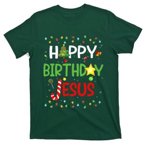 Happy Birthday Jesus Ugly Sweater Christmas Funny Pajama T-Shirt