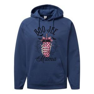 Halloween Boo Jee Mama Performance Fleece Hoodie