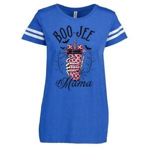 Halloween Boo Jee Mama Enza Ladies Jersey Football T-Shirt