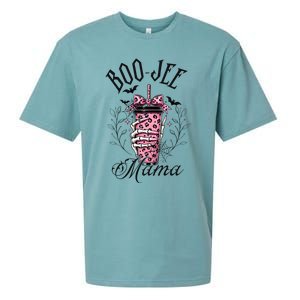 Halloween Boo Jee Mama Sueded Cloud Jersey T-Shirt