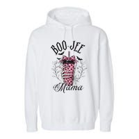 Halloween Boo Jee Mama Garment-Dyed Fleece Hoodie