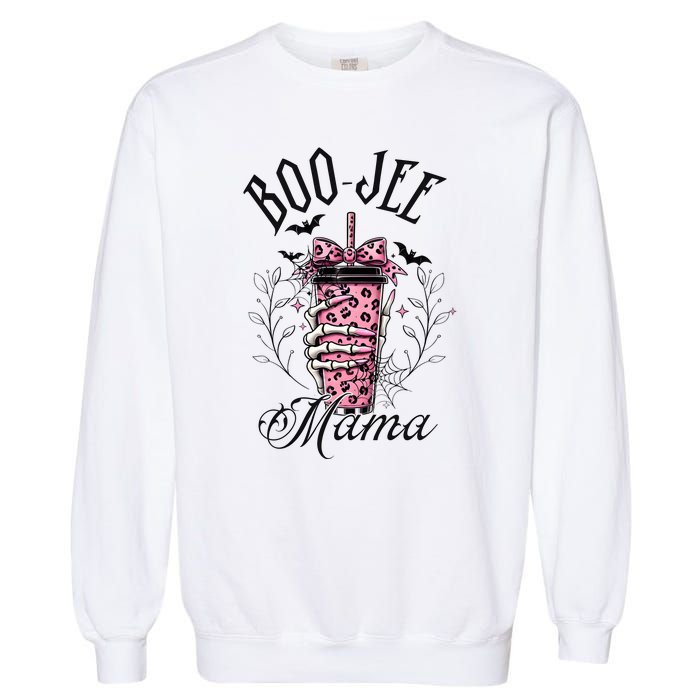 Halloween Boo Jee Mama Garment-Dyed Sweatshirt