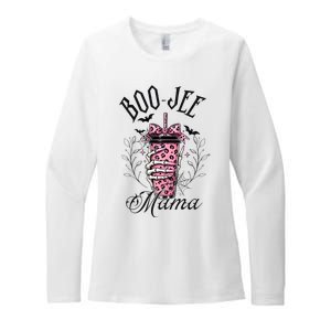 Halloween Boo Jee Mama Womens CVC Long Sleeve Shirt