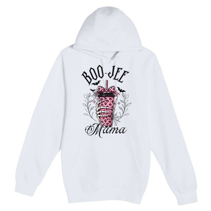 Halloween Boo Jee Mama Premium Pullover Hoodie