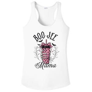 Halloween Boo Jee Mama Ladies PosiCharge Competitor Racerback Tank