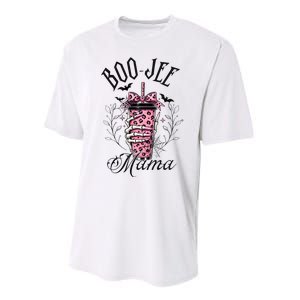 Halloween Boo Jee Mama Performance Sprint T-Shirt