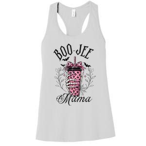 Halloween Boo Jee Mama Women's Racerback Tank