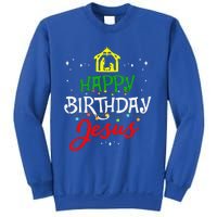 Happy Birthday Jesus Christmas Pajama Holiday Xmas Sweatshirt