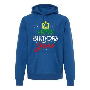 Happy Birthday Jesus Christmas Pajama Holiday Xmas Premium Hoodie