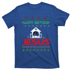 Happy Birthday Jesus Ugly Christmas Funny T-Shirt