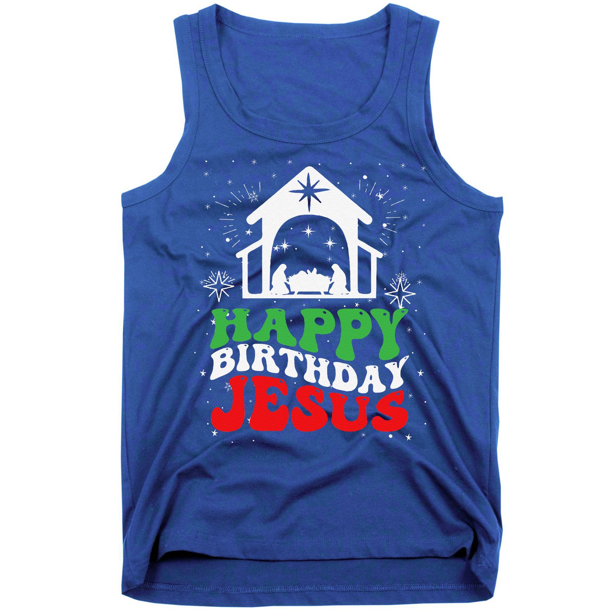 Happy Birthday Jesus Tank Top