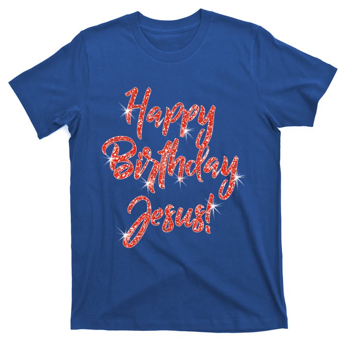 Happy Birthday Jesus Religious Christmas Gift T-Shirt