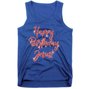 Happy Birthday Jesus Religious Christmas Gift Tank Top