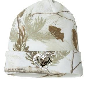 Heart Be Kind Anti Bullying Unity Day Orange Words Kati Licensed 12" Camo Beanie