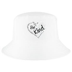 Heart Be Kind Anti Bullying Unity Day Orange Words Cool Comfort Performance Bucket Hat