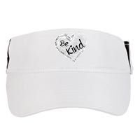 Heart Be Kind Anti Bullying Unity Day Orange Words Adult Drive Performance Visor