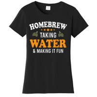 Home Brewing Kit for Craft Beer Start Homebrewing Women's T-Shirt