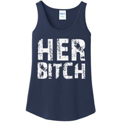 HER BITCH Kinky Couples Outfit FemDom Master Slave Ladies Essential Tank