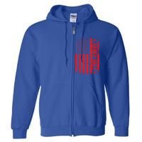 Harry Balz Kamala Harris Walz Usa Flag Political Meaningful Gift Full Zip Hoodie