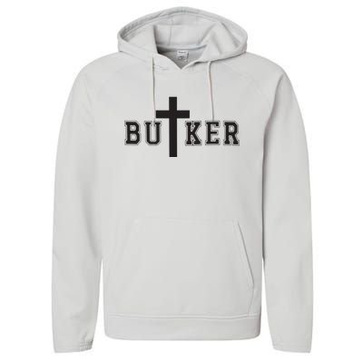 Harrison Butker Kansas City Kicker Performance Fleece Hoodie