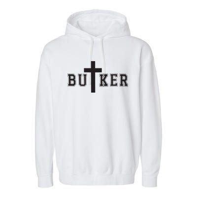 Harrison Butker Kansas City Kicker Garment-Dyed Fleece Hoodie