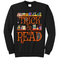Halloween Book Lovers Librarian Trick Or Read Library Event Sweatshirt