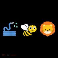 Hose Bee Lion Meme Full-Length Apron With Pockets