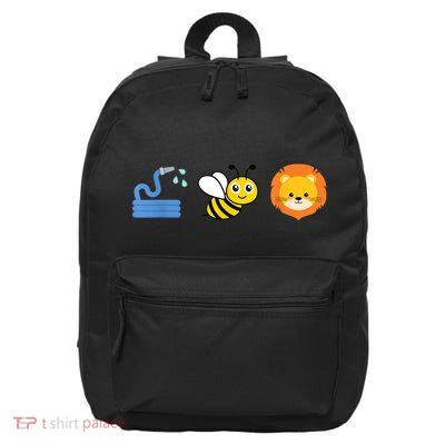 Hose Bee Lion Meme 16 in Basic Backpack