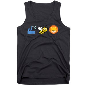 Hose Bee Lion Meme Tank Top