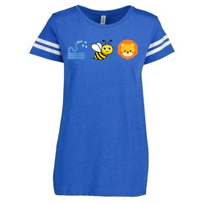 Hose Bee Lion Meme Enza Ladies Jersey Football T-Shirt