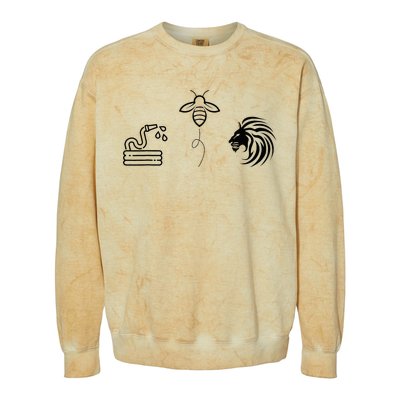 Hose Bee Lion Colorblast Crewneck Sweatshirt