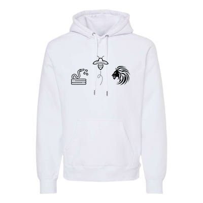 Hose Bee Lion Premium Hoodie