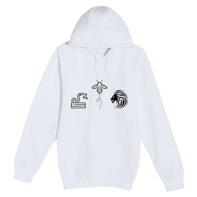 Hose Bee Lion Premium Pullover Hoodie